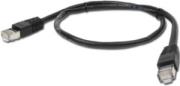 cablexpert pp6 2m bk black patch cord cat6 molded strain relief 50u plugs 2m photo