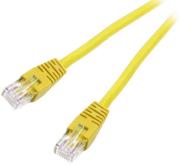 cablexpert pp6u 025m y utpcat6patch cord 025m yellow photo