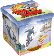 disney stool tom jerry 3 in 1 mdf and textile up to 150 kg photo