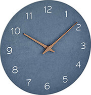 tfa 60305406 analogue wall clock pigeon blue photo