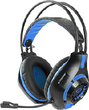 esperanza egh420b headphones with microphone deathstrike blue photo