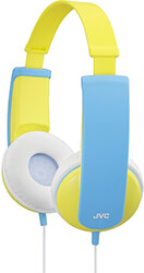 jvc ha kd5 yellow kid headphones photo