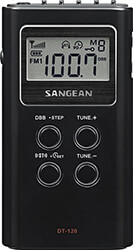 sangean dt 120 black forito radiofono photo