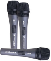 sennheiser e 835 s 3 pack set trion mikrofonon photo