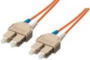 equip 253311 fiber optic patchcable sc sc duplex mm 50 125 om2 orange lsoh 1m photo