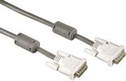 hama 45076 dvi single link cable double shielded 18m photo