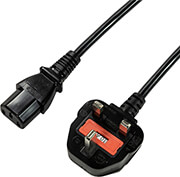 logilink cp121 power cord uk c13 18m black photo