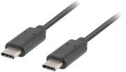 lanberg cable usb c 20 m m 3m black photo