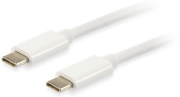 equip 128351 usb 31 cable c c m m platinum type c 1m white photo