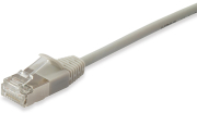 equip 606114 slim patch cable cat6a 10g s ftp 1m beige photo