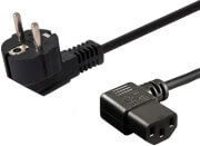 savio cl 116 power cable schuko m angled iec c13 18m black photo