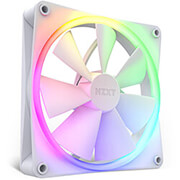 nzxt f140 rgb 140mm white fan photo