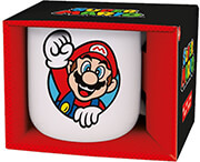 stor super mario ceramic breakfast mug in gift box 400ml photo