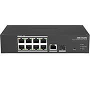 hikvision ds 3t1310p si hs switch 8ports 110w 56 gb smartmanaged photo