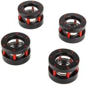 monsoon chain gun hardline fitting 16 13mm 4 pack red photo