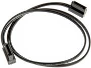 silverstone sst cp11b super low profile sata cable 30cm black photo