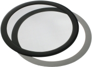 demciflex dust filter 200mm round black black photo