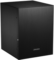 case alluminium mini itx jonsbo c2 black photo