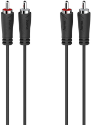 hama 205093 audio cable 2 rca plugs 2 rca plugs 5 m photo