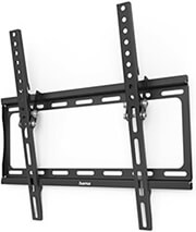 hama 118069 tilt tv wall bracket 165 cm 65 black photo