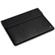 dicota leather sleeve 10 black photo