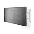 nedis tvoc5558bk outdoor tv screen cover for screens 55 58 black photo