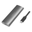 logilink ua0389 external ssd enclosure m2 nvme pcie silver photo