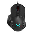 delux m629bu wired gaming mouse rgb 16000dpi photo