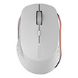 rapoo m300 silent multi mode wireless mouse light grey photo