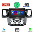 digital iq lenovo ssx 9720 cpa 9 multimedia tablet oem toyota hilux mod 2005 2016 photo