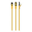 cablexpert ftp cat6 patch cord yellow 025 m photo