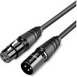 ugreen av130 20708 cable audio xlr m f 1m photo