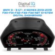 digital iq ddd 955 ic 123 bmw 3 3 gt 4 series f30 f31 f32 f33 f34 mod 2013 2019 digital dashboard photo