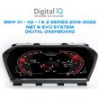 digital iq ddd 943 ic 11in bmw 1 2 series x1 x2 mod 2014 2022 digital dashboard photo