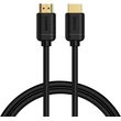 baseus high definition series 4k 60hz hdmi to hdmi adapter cable 75cm black photo