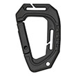 krikos carabiner albainox synthetikos black photo