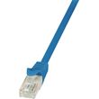 logilink cp1096u cat 5e u utp patch cable econline 10m blue photo