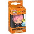 funko pocket pop super saiyan rose goku black glows in the dark keychain photo