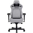 anda seat gaming chair kaiser 4 large grey fabric photo