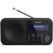 sharp digital radio black dr p420 photo