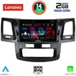 digital iq lvd 2720 cpa 9inc multimedia tablet for toyota hilux mod 2005 2016 photo