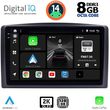 digital iq bxf 8421 cpaa 10inc multimedia tablet for mercedes vito  viano w447 mod 2015 2022 photo