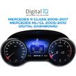 diq dgu 996 ic 123in mercedes r class mod 2006 2017 ml gl mod 2005 2010 digital dashboard photo