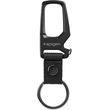 spigen carabiner with keyring 1 pack black photo