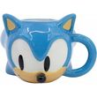 stor sonic the hedgehog head 3d mug in gift box 350ml 78896 photo