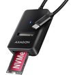 axagon adm2 cm usb c 32 gen2 1x nvme sata sdd adapter photo