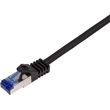 logilink patch cable cat6a s ftp ultraflex 3p ghmt certified black 30m photo