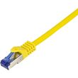 logilink patch cable cat6a s ftp ultraflex 3p ghmt certified yellow 10m photo