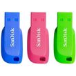 sandisk cruzer blade 16gb usb 20 flash drive 3 pack photo