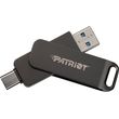 patriot rage r550 64gb usb 32 flash drive dual interface type a type c pe64gr550dsad photo